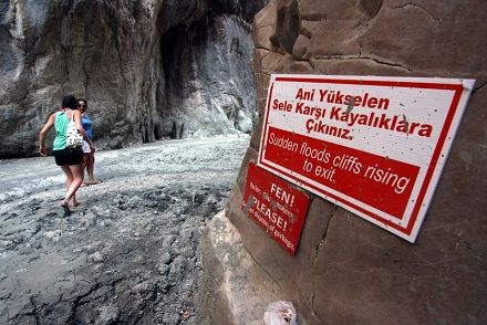 Saklkent Kanyonunda Gvenlik Tedbirleri Arttrlyor